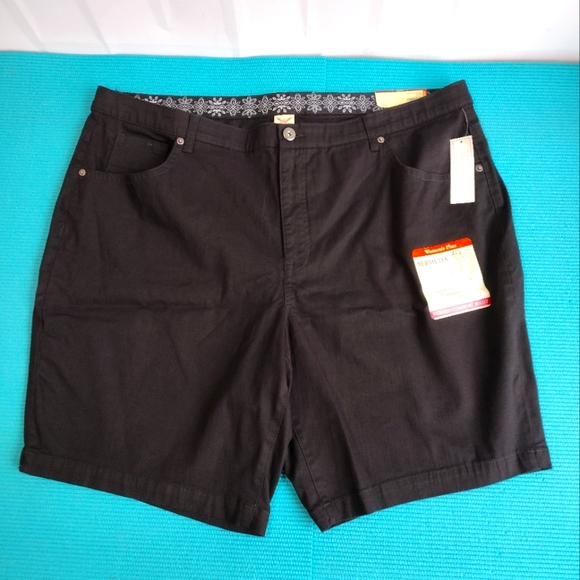 Faded Glory Comfort Stretch Waistband Womens Bermuda 26W - Picture 1 of 9